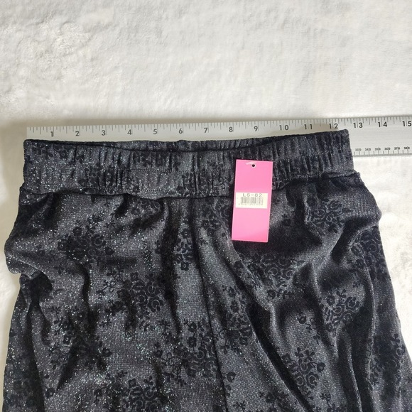 LEGGINGS PARK Sheer Pants Pull On Womens One Size - Picture 12 of 16